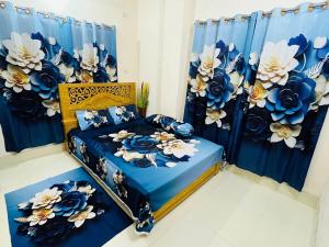 3D বেডশীট ৯ পিসের কম্বো সেট।